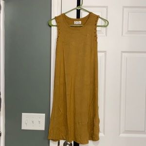 Maurices Solid Twisted Arm Dress